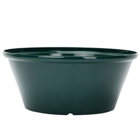 GARDENER SELECT Gardener Select GSATBR12236 12 in. Tulip Bowl Dark Green Planter GSATBR12236